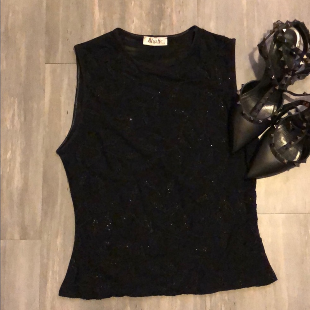 Beaded detail top